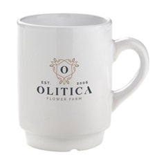 OBG.PUB - Mug Céramique Empilable Publicitaire 185 ml Cécra Mug Céramique Empilable Publicitaire 185 ml Cécra
