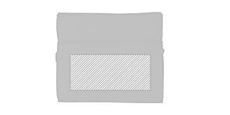 Sac isotherme avec fermeture zippé Olsoy - Marquage Recto