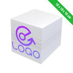 Bloc-note en papier cube grand format Large