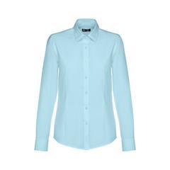 OBG PUB - Chemise manche longue pour femme bimatière Oxford