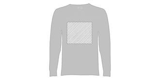 Pull-over col "V" pour homme en 70% coton Missini - Marquage Recto