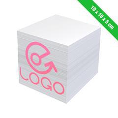 Bloc-note papier cube avec mini palette Memo
