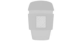 Gobelet de 360 ml en verre borosilicaté Antar - A l'avant