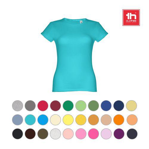 T-shirt ceinturé pour femme 100% coton Sofiant Vert militaire
