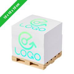 Bloc-note palette en bois grand format Thick