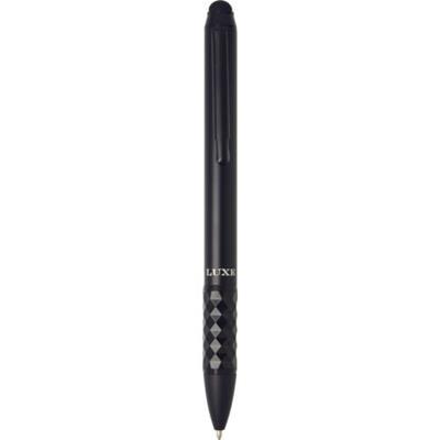 OBG.PUB - Stylo bille stylet en matière aluminium Tacitys Noir Stylo bille stylet en matière aluminium Tacitys Noir