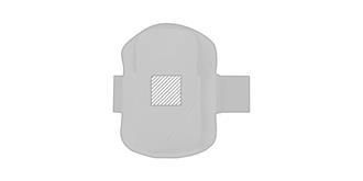 Bracelet de sport en polyester 210t Bios - Impression Poche