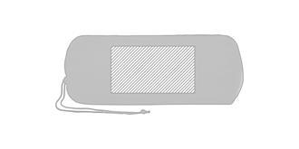 Couverture en matière polaire molletonnée Lily - Impression pochette recto