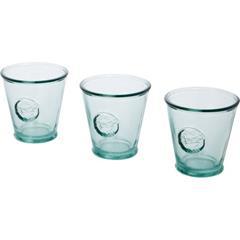 OBG.PUB - Ensemble 3 pièces de 250 ml verre recyclé Cupy Ensemble 3 pièces de 250 ml verre recyclé Cupy