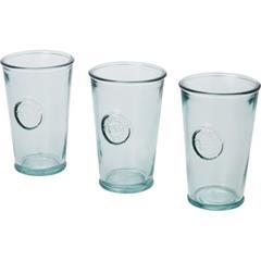 Ensemble de 3 pièces de 300 ml en verre Coupy