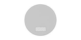 Bol à déjeuner isotherme en acier inoxydable Elisy - Impression Haut