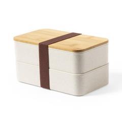 OBG PUB - Lunch Box 700 ml en plastique PP et en bambou Bawe