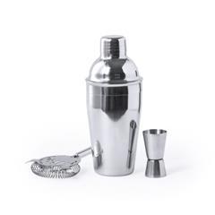 OBG PUB - Set de cocktail avec 3 pièces en acier inox Wendel