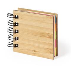 OBG PUB - Bloc Notes à spirale en bambou Fueros