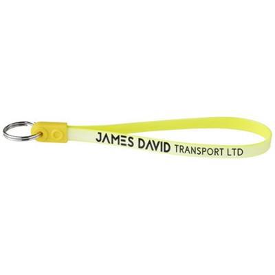 OBG.PUB - Porte-clefs en polyester Jumo Jaune Porte-clefs en polyester Jumo Jaune