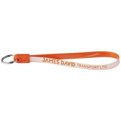 OBG.PUB - Porte-clefs en polyester Jumo Orange Porte-clefs en polyester Jumo Orange