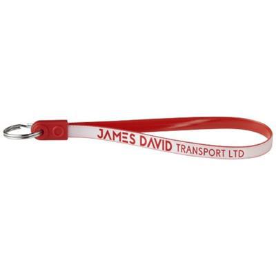 OBG.PUB - Porte-clefs en polyester Jumo Rouge Porte-clefs en polyester Jumo Rouge