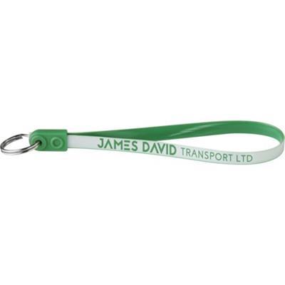 OBG.PUB - Porte-clefs en polyester Jumo Vert Porte-clefs en polyester Jumo Vert