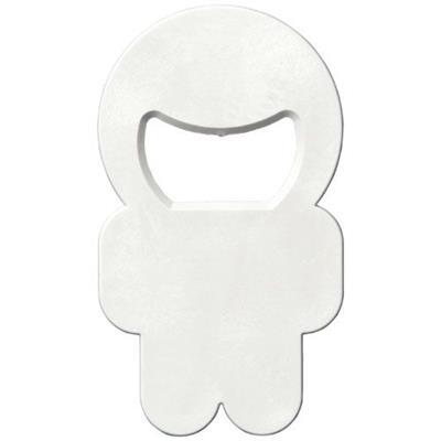 OBG.PUB - Décapsuleur en forme de personnage Dubby Blanc Décapsuleur en forme de personnage Dubby Blanc