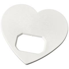 Décapsuleur forme de cœur en Polycarbonate Lover