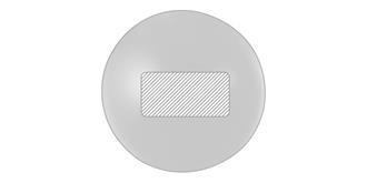 Balle anti-stress classique Squeezy - Marquage Recto