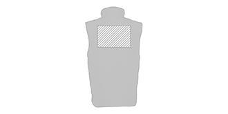 Gilet de travail matelassé et rembourré Boofer - Marquage Verso