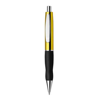 OBG.PUB - Stylo à bille avec finition métallique Thickys Jaune Stylo à bille avec finition métallique Thickys Jaune