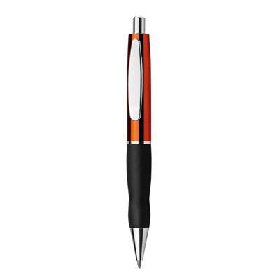 OBG.PUB - Stylo à bille avec finition métallique Thickys Orange Stylo à bille avec finition métallique Thickys Orange