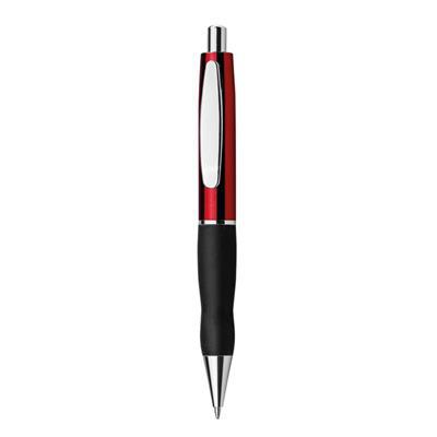 OBG.PUB - Stylo à bille avec finition métallique Thickys Rouge Stylo à bille avec finition métallique Thickys Rouge