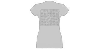 T-shirt ceinturé en coton pour femme Thenas - Marquage Verso