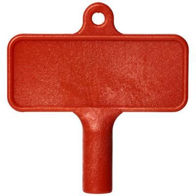 Clé à radiateur en polycarbonate PC Largo Geter Rouge