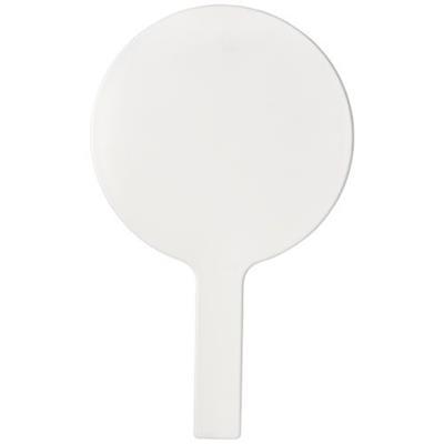 Pancarte Circulaire pour vente aux enchères Polars Blanc