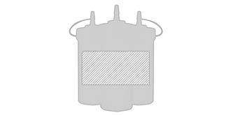 Bouteille Doseur de 300 ml en plastique PP Talxen - Marquage autour