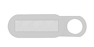 Bloqueur Webcam pour appareil photo Hisloties - Marquage Recto