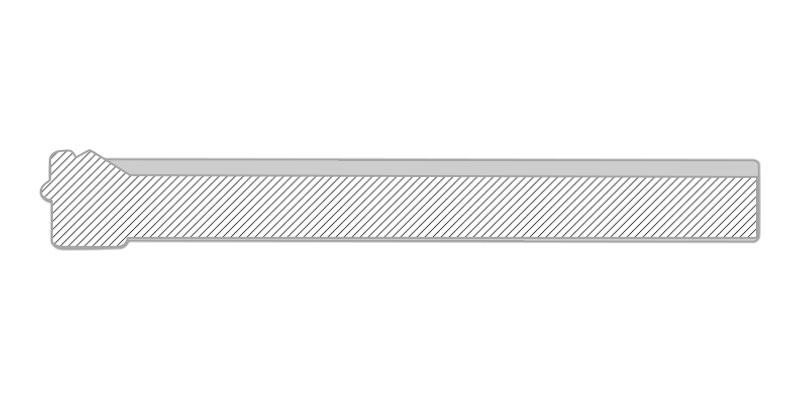 OBG.PUB - Règle 30 cm en forme de maison en plastique Luigi - Marquage Recto Règle 30 cm en forme de maison en plastique Luigi - Marquage Recto