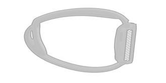 Montre intelligente connexion Bluetooth TPU Proof - Impression Droite