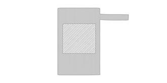 Batterie de secours de 5000 mAh en bambou Taldu - Marquage Verso