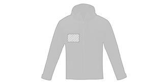 Veste softshell pour homme en polyester Mutchy - Marquage poitrine gauche