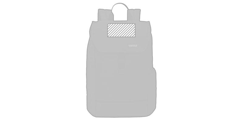 OBG.PUB - Sac à dos thule confortable en polyester Litary - Marquage Recto Sac à dos thule confortable en polyester Litary - Marquage Recto