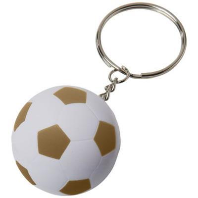 OBG.PUB - Porte clés football en Plastique PP Stracky Or Porte clés football en Plastique PP Stracky Or
