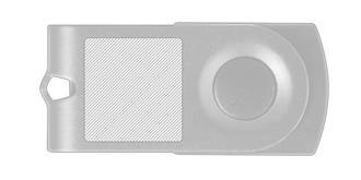 Mini Clé USB twister Riverside - Marquage Recto