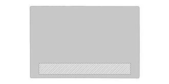 Tapis en liège aux couleurs naturelles Hantas - Impression Bas