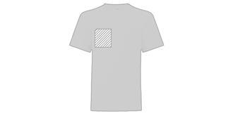 T-Shirt pour enfant blanc en 100% Coton Aconit - Marquage poitrine gauche