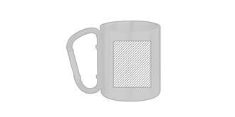 Mug isotherme avec mousqueton 200ml Apasye - Marquage Verso