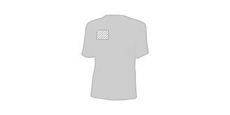 T-Shirt enfant en 100% coton organic Keay - Marquage poitrine gauche