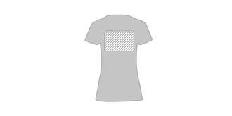 T-Shirt femme en 100% coton Icones - Marquage Verso