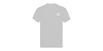 T-Shirt adulte en 100% coton original T - Marquage poitrine gauche