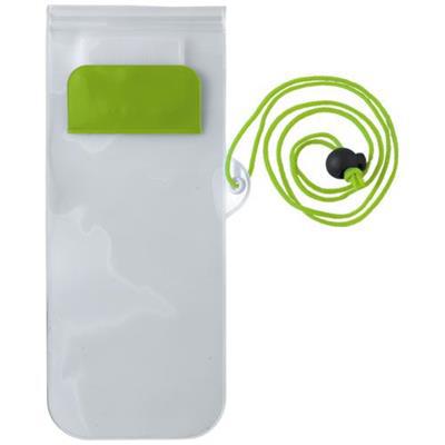 Petit sac étanche pour smartphone Makury Vert citron