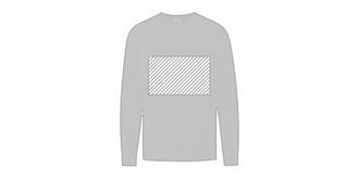Sweat-shirt pour adulte en coton Lightweight - Marquage Recto