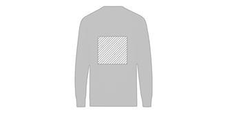 Sweat-shirt pour adulte en coton Lightweight - Marquage Verso